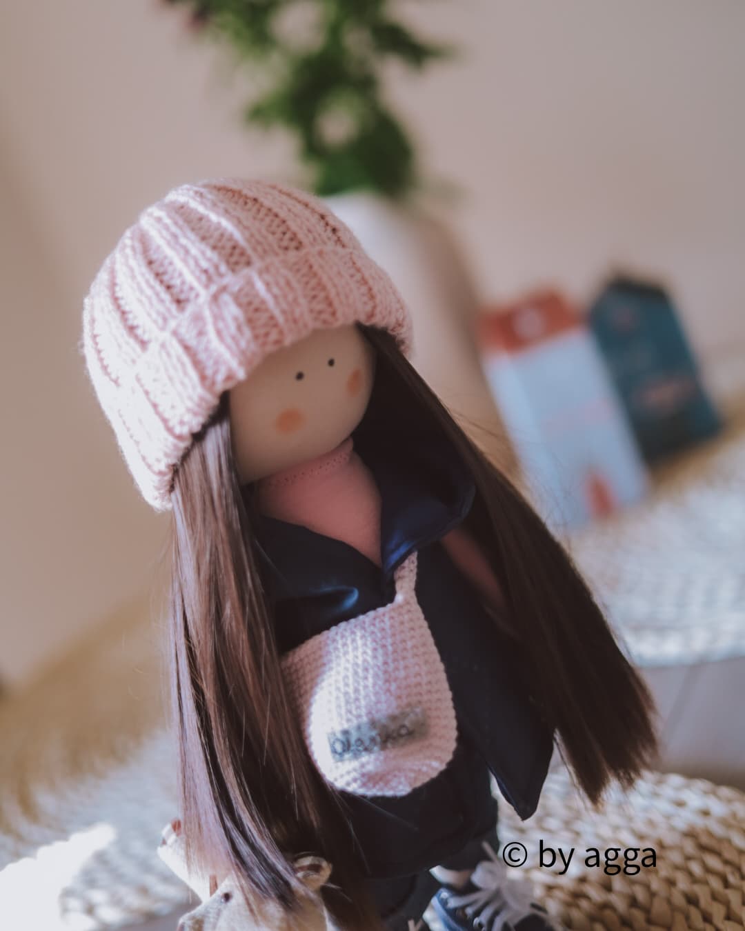 Ola - Ręcznie szyta lalka byAgga