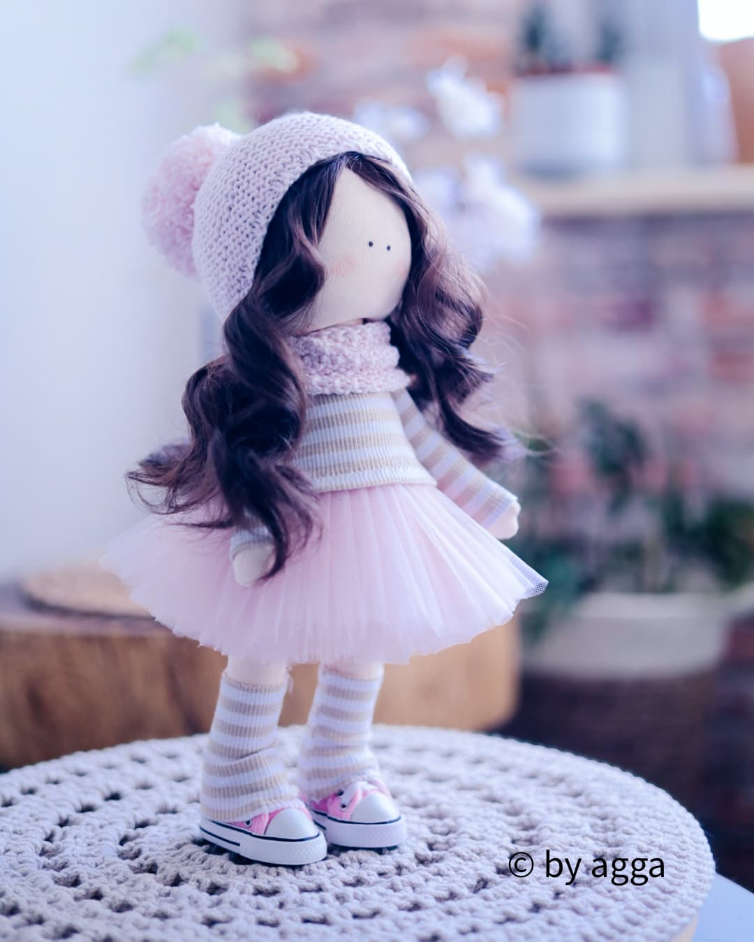 Maja - Ręcznie szyta lalka byAgga