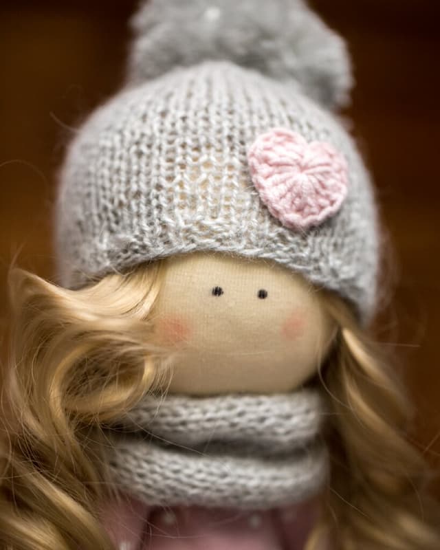 Handmade lalka ręcznie robiona 2 - spersonalizowany prezent z imieniem